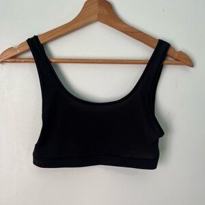 💌 Skims Black Unlined No Show Bralette size SMALL